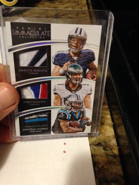 scigroupbreaks's tweet image. Oregon Ducks Alum Sick Triple Logo Patch #5/5 Mariotta/Kiko/Stewart #LogoPatch #TriplePatch #Mariotta #Oregon #Ducks