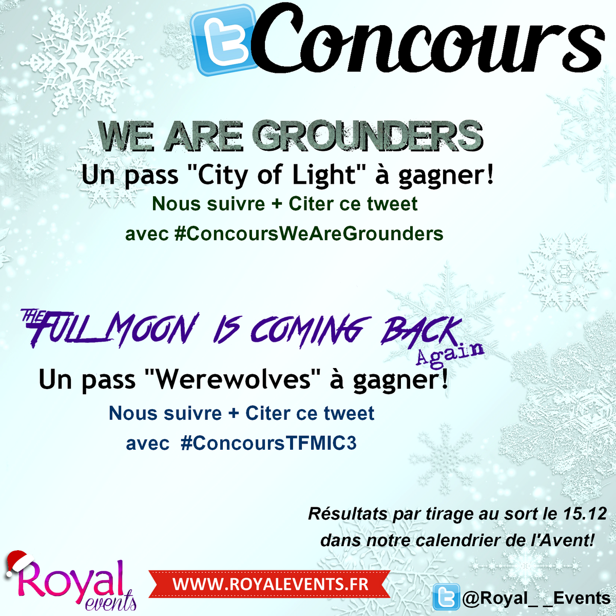 Reunited_Events's tweet photo. Tentez votre chance pour gagner un pass 🍀
#ConcoursWeAreGrounders #The100 
#ConcoursTFMIC3 #TeenWolf https://t.co/JYpmPfjbqr