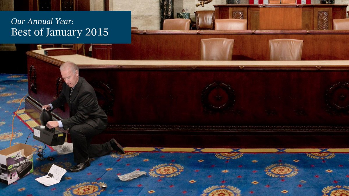 Biden Arrives Early To Set Up State Of The Union Fog Machine onion.com/1RN986A