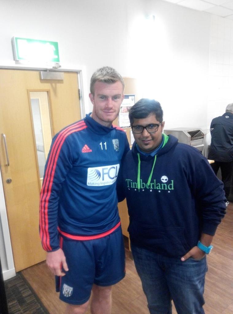 Happy Birthday Chris Brunt. Already a legend for    