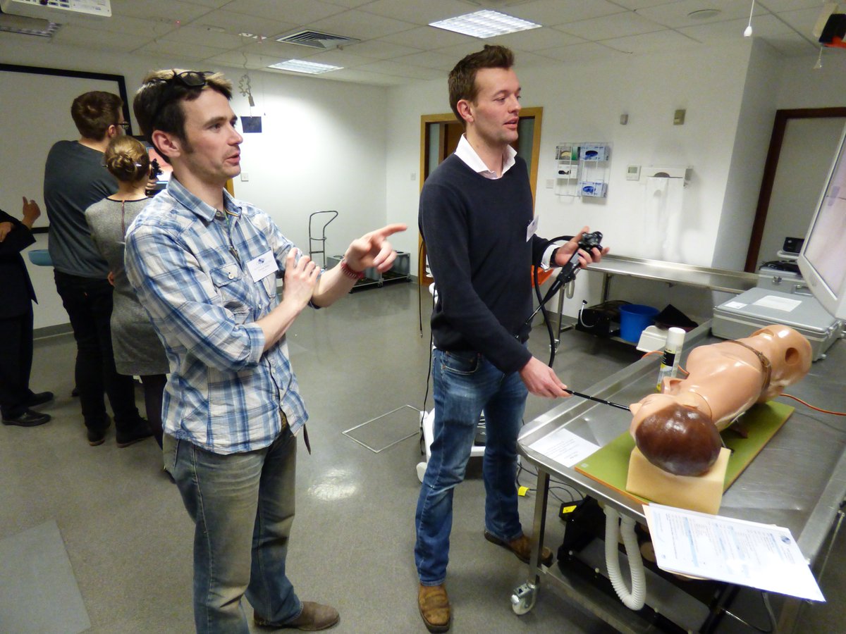 DIHS_Surgical's tweet photo. Last course of 2015, Basic Skills in Upper Gastrointestinal Endoscopy taking place this week. #endoscopy #Gastro https://t.co/VMTlnCVo1J