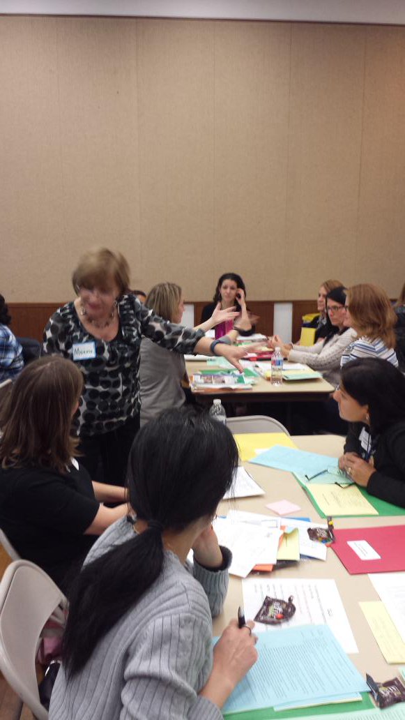 MCPSTitleI's tweet photo. @MCPSPreKProgrms DTECPS staff engaging PreK paras &amp; tchrs during training (1st in years) # changingthetrajectory https://t.co/fLpwtbSj51