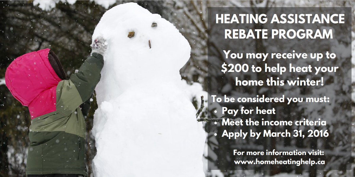 NSConsumers's tweet photo. You may be eligible to receive up to $200 to help pay for #heat this #winter. For more info: https://t.co/NN8G72DWh5 https://t.co/FTUPYHtDSl