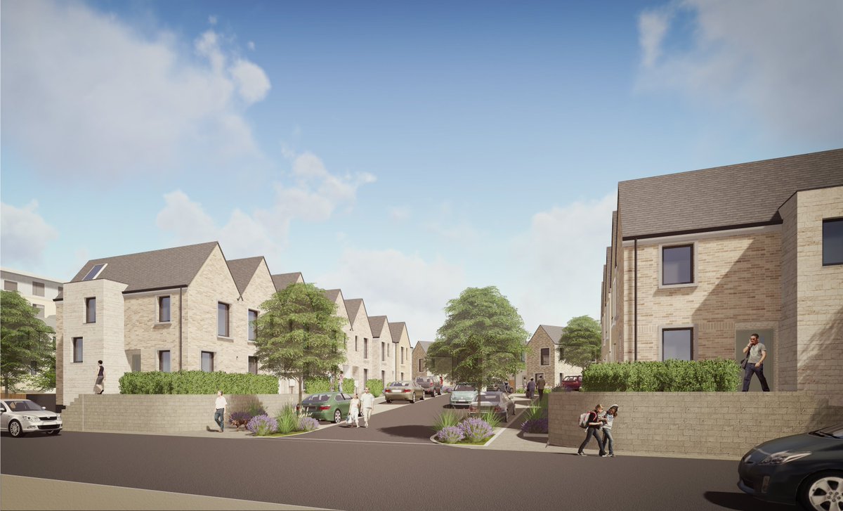 ZeroCholdings's tweet photo. ZeroC proposed designs at Castle Court, Portland. A development of 70 units comprising 27 apartments and 43 houses. https://t.co/i4DslrB06Z