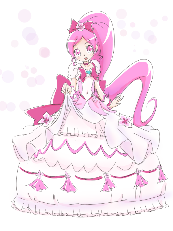 Piyotori お題 歴代プリキュアのモードエレガント プリキュア版深夜の真剣お絵描き60分一本勝負 ブロミエレガント T Co Skpf6habzx Twitter