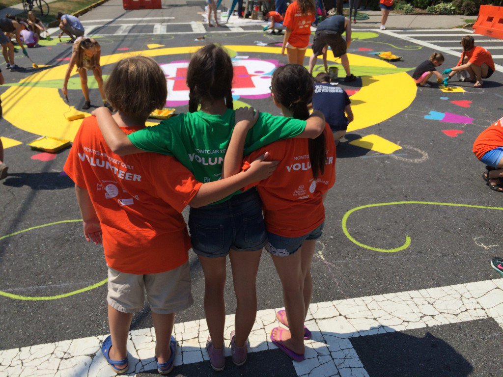 PPS_Placemaking's tweet photo. Montclair Community Street Quilt https://t.co/fWAfeJj9VX #LighterQuickerCheaper #Placemaking #IntersectionRepair https://t.co/601wI93HZO