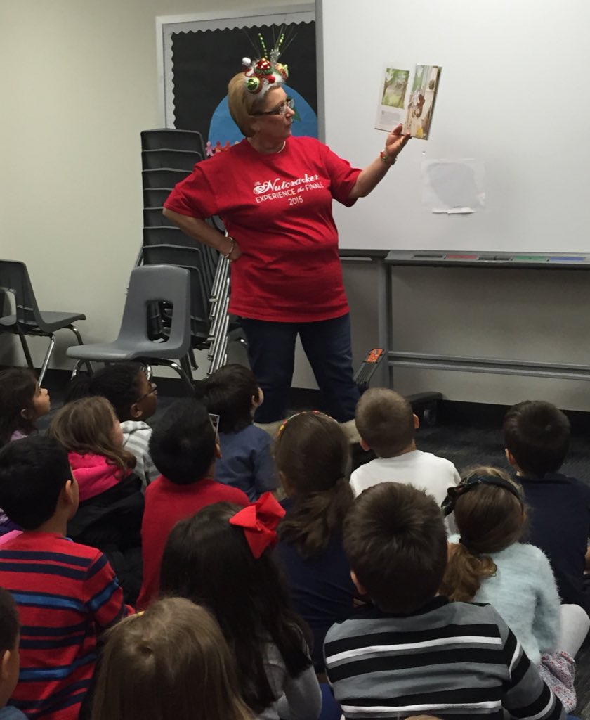 smzis's tweet photo. More gingerbread fun in Kinder today!  The Cajun Gingerbread Man read by Mrs. Bridges! @mrsbridgesk #ncepride https://t.co/yNqhuJmWoY