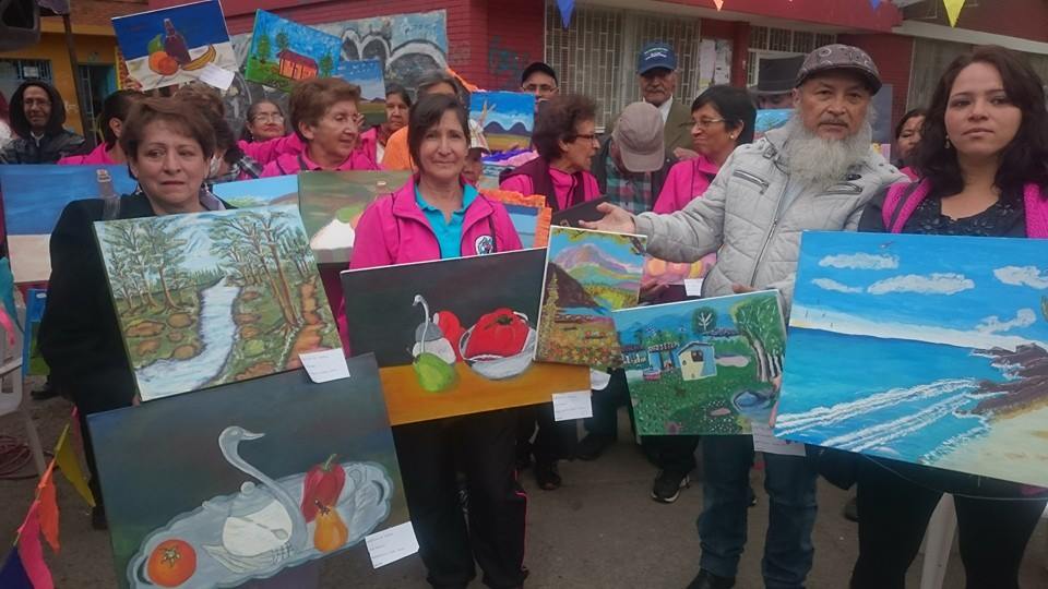 NDCSuba's tweet photo. #MejoresMomentos Exposición de los trabajos realizados en el proceso de formación de Artes Plásticas en la Gaitana. https://t.co/SEUcKiMJR6