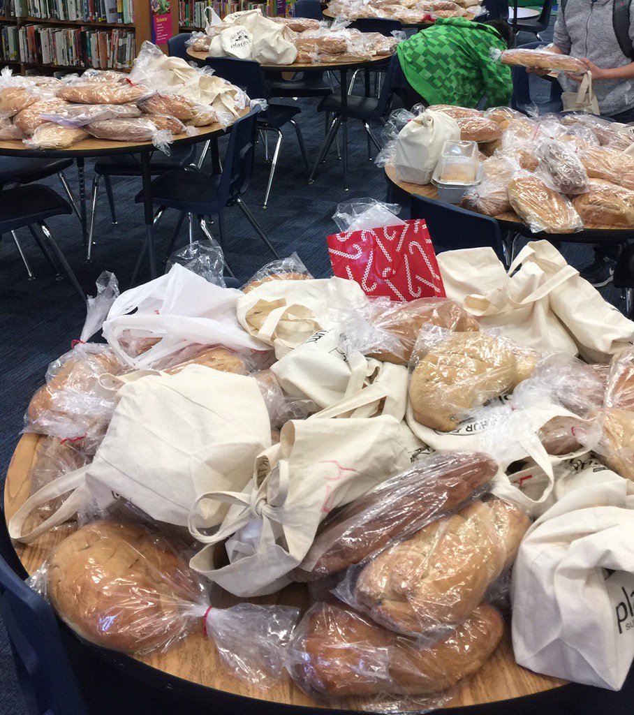Farney students made 257 loaves of bread from scratch to donate to CAM.<a href="/CyFairISD/">Cypress-Fairbanks ISD</a> <a href="/CyFairJoel/">Joel Weckerly</a>