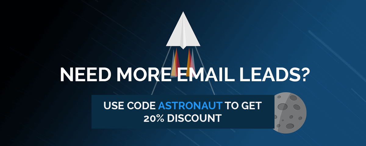 spaceshyp's tweet photo. With #Astrofuel you can never run out of leads. How we deliver 20,000+ e-mail leads? More at https://t.co/FiQGTwHaCD https://t.co/K9icC1nGBc