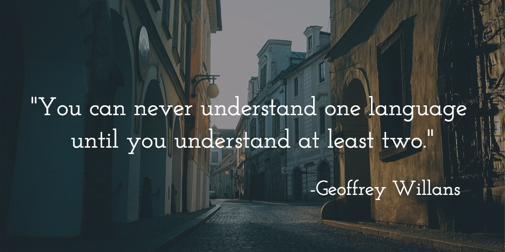 corelanguages's tweet photo. #MondayMotivation "You can never understand one #language until you understand at least two." #languagelearning https://t.co/ChKv7GHqjV