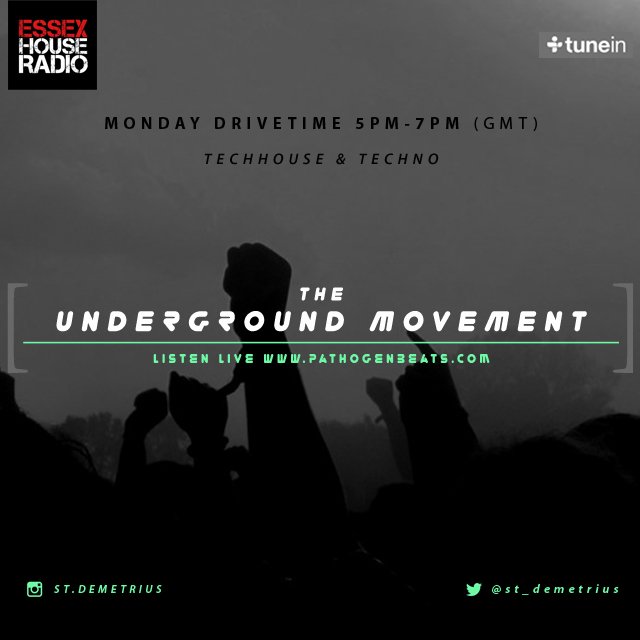st_demetrius's tweet photo. Catch me live in the mix from 5 p.m. GMT on @EssexHouseRadio click the link below 
https://t.co/Ybvvu4eiZC https://t.co/DpqSRfctZm