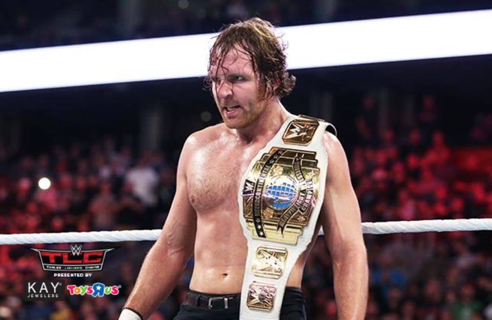 Happy early birthday to Her present? Dean Ambrose became IC champ last night! 