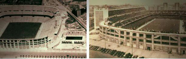 DriverBrain's tweet image. (1947) Exactamente hace 68 años se inauguró el estadio Santiago Bernabéu