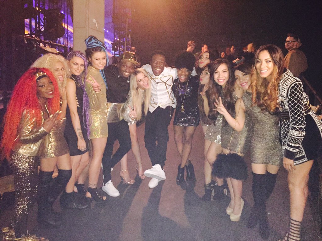 4SISTERSMUSIC's tweet photo. We're gonna miss everyone! 😘 @louisa @ReggieNBollie @kieraweathers1 @AlienUncovered #HBD4thImpactCelina #4thImpact https://t.co/u3SwMxXWru
