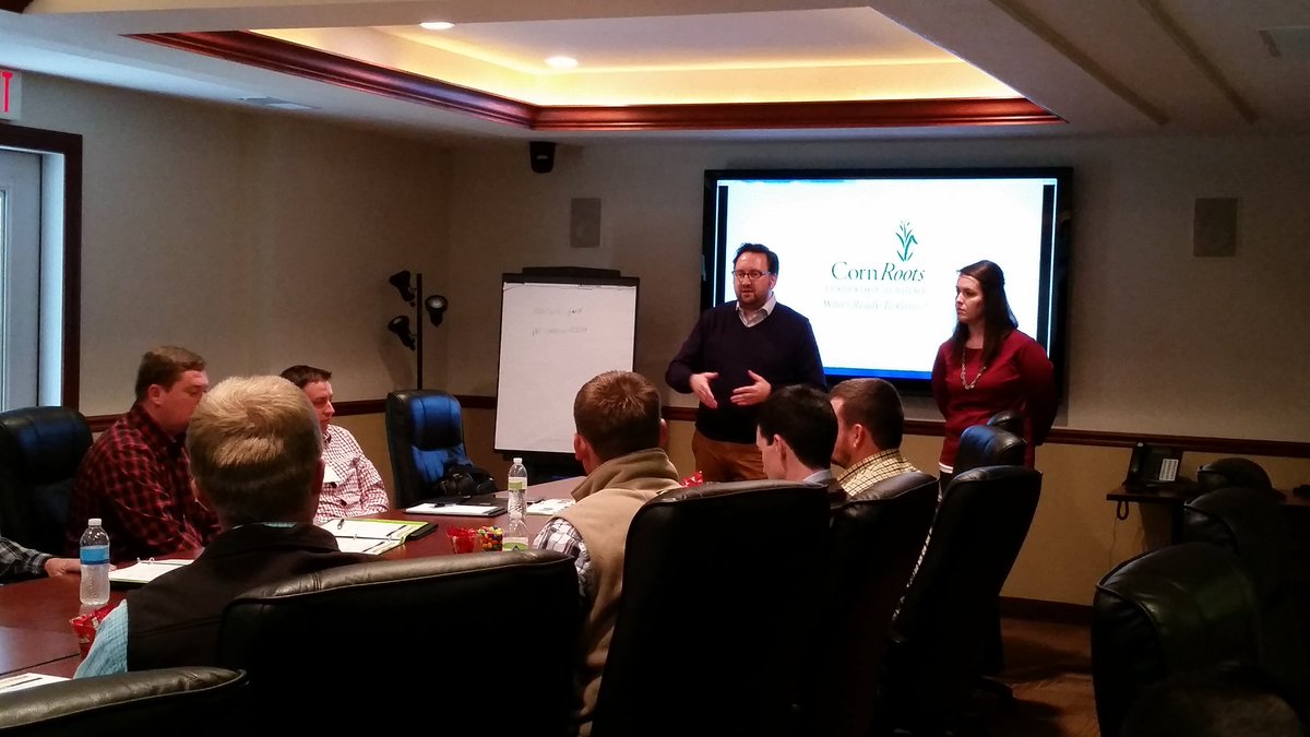 SamWDMoAg's tweet photo. Kicking off the @CornRoots Leadership Academy in #JCMO @MissouriCorn @WagnerGus #Leadership https://t.co/tHQqAP4vin