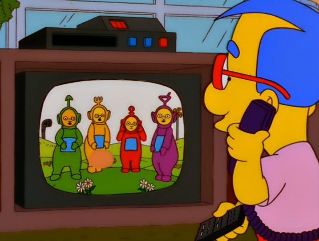 VBiliar's tweet photo. –Milhouse, ¿estás viendo el debate?
–Ehm... sí, ¡es alucinante!
#CaraACaraL6 https://t.co/9SFjpvUInd