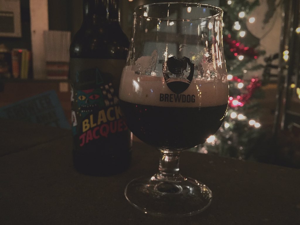 BrewDogBarLeeds's tweet photo. Why not try something different tonight? Black Jacques, an imperial saison aged in red wine barrels. https://t.co/sB5cRxUji6
