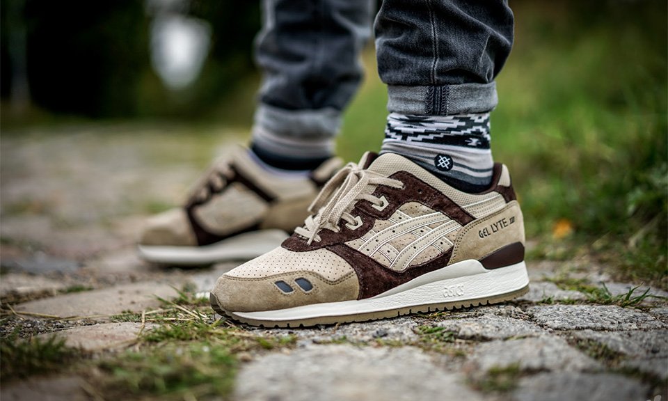 asics gel lyte iii coffee