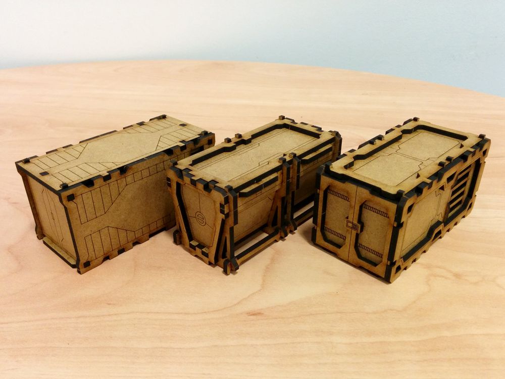 GravenGames's tweet photo. Just reviewed these Sci-Fi Containers from @Terrakami
 #warhammer #40k #warmongers #Infinity https://t.co/JQUkM4j6nS https://t.co/jAD6eCrdTX