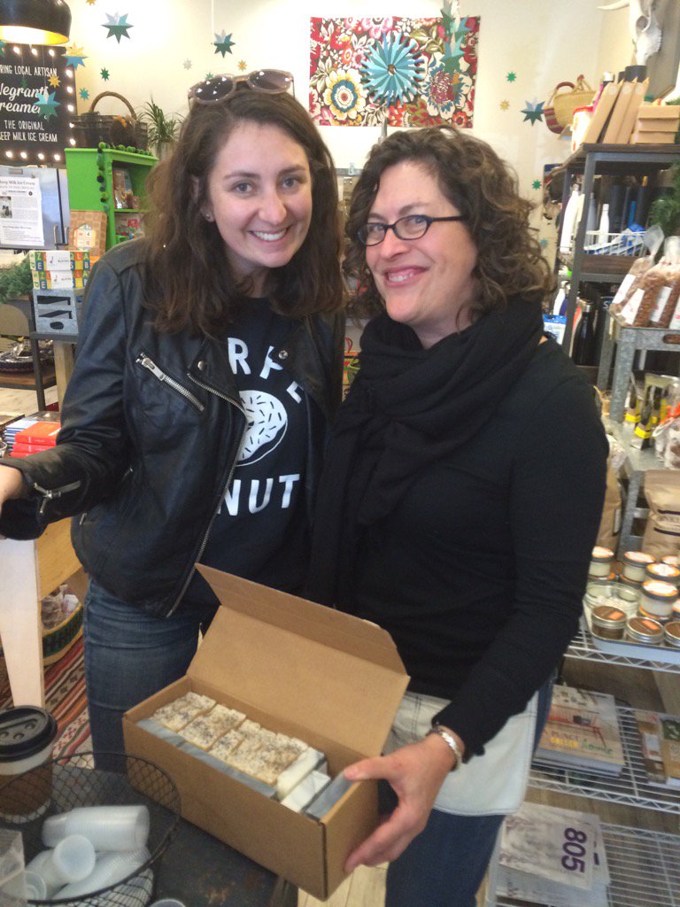 GenStorePaso's tweet photo. @ettaandbillie we are stalkers and we don't care. Thanks for the personal delivery of your delish soaps. Hi ho ho!! https://t.co/ms2D6cCsKZ