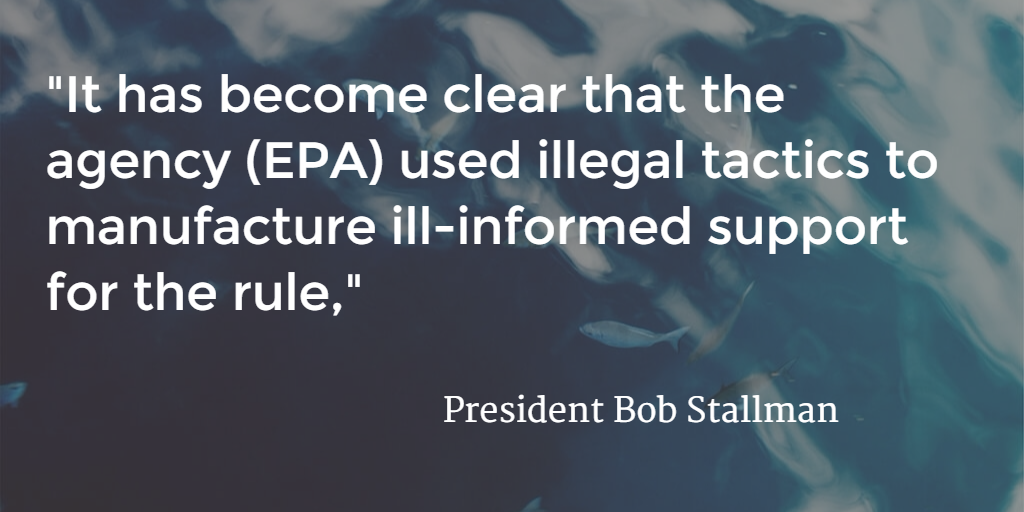 FarmBureau's tweet photo. GAO: E.P.A. Broke the Law by Using Social Media to Push Water Rule https://t.co/CAhl6aXGEh https://t.co/9uVlP72pnz