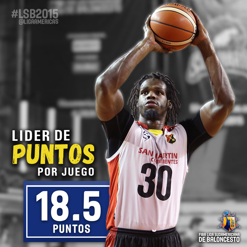 BCLAmericas's tweet photo. .@realdealwood lideró la #LSB2015 en puntos por partido con 18.5 para @SantoCorrientes https://t.co/eqJkC6vFU6
