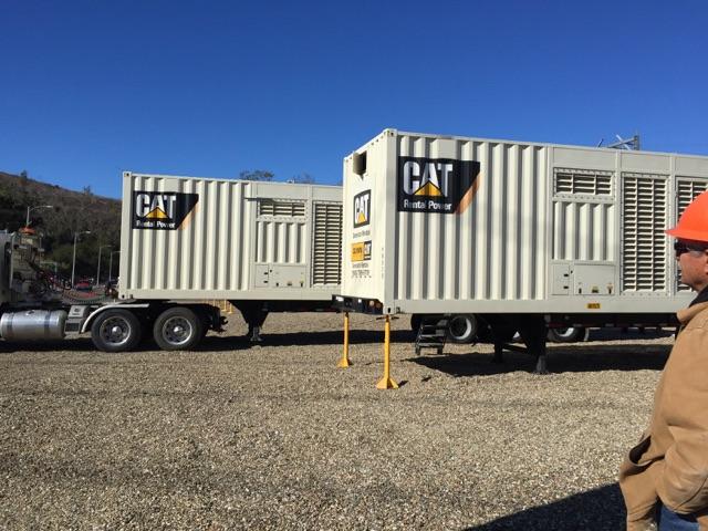 SCE_DavidS's tweet photo. In unlikely event we can't deliver electricity to the Santa Barbara area we've got these ready to go #ElNinoPrep https://t.co/X5Hf2tzAYr