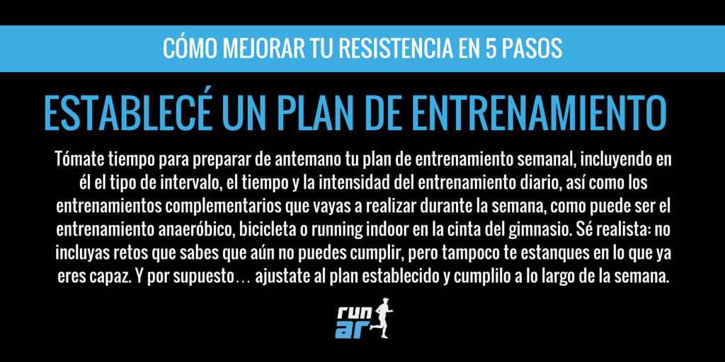 InfoRunar's tweet photo. Conocé cómo mejorar tu resistencia en 5 pasos en el siguiente artículo:https://t.co/YRA0LEspq4 https://t.co/AuUjXocZzh