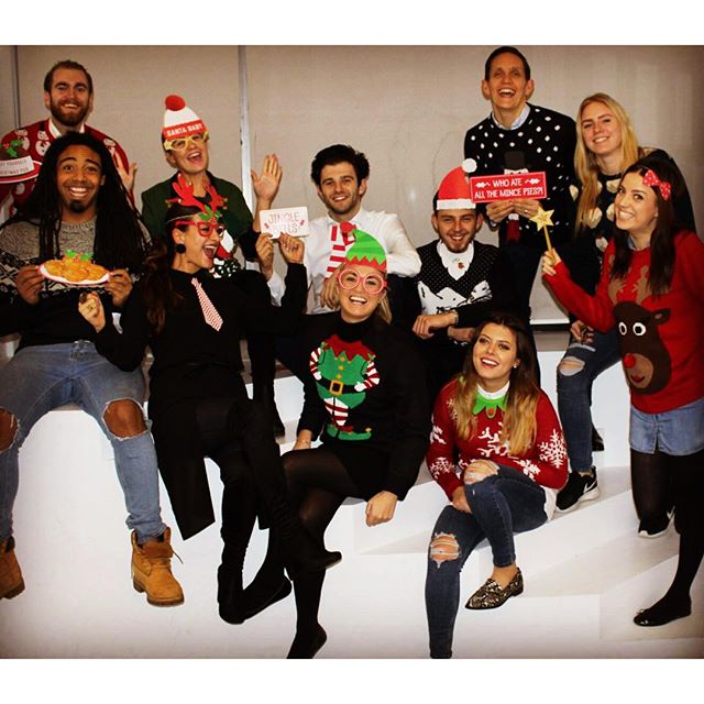 ChapmanBlack's tweet photo. It's getting christmassy at #ChapmanBlack! Do you like our #ChristmasJumpers? #CBDigital #recruitment https://t.co/4GEnpA4NLr
