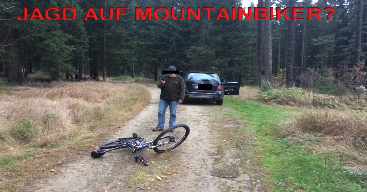Jagd auf Mountainbiker. Das geht jetzt langsam zu weit. upmove-mtb.eu/jagd-auf-mount…