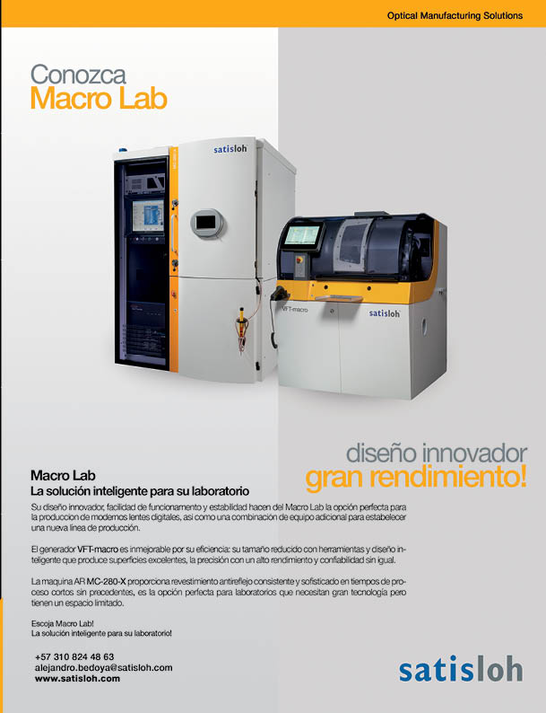 FranjaVisual's tweet photo. Conozca #MacroLab con diseño innovador y gran rendimiento!!! de #Satisloh véalo en: https://t.co/kw4D1Y2q9E https://t.co/G9tUyg9Arh