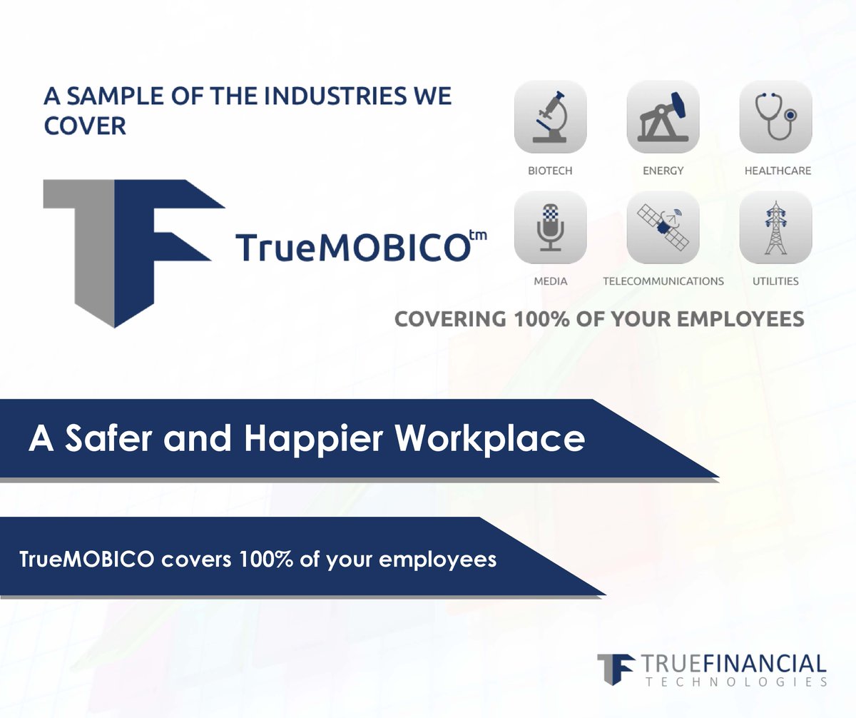 TrueFinancial's tweet image. TrueMobico covers 100% of your #employees. Visit buff.ly/1J6FuC2 to know more about #truemobico