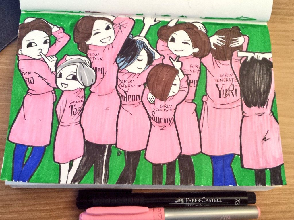 hotsyotuf's tweet photo. #snsd #LikeModels #fanart by artenikat https://t.co/YxtbC4ihdF