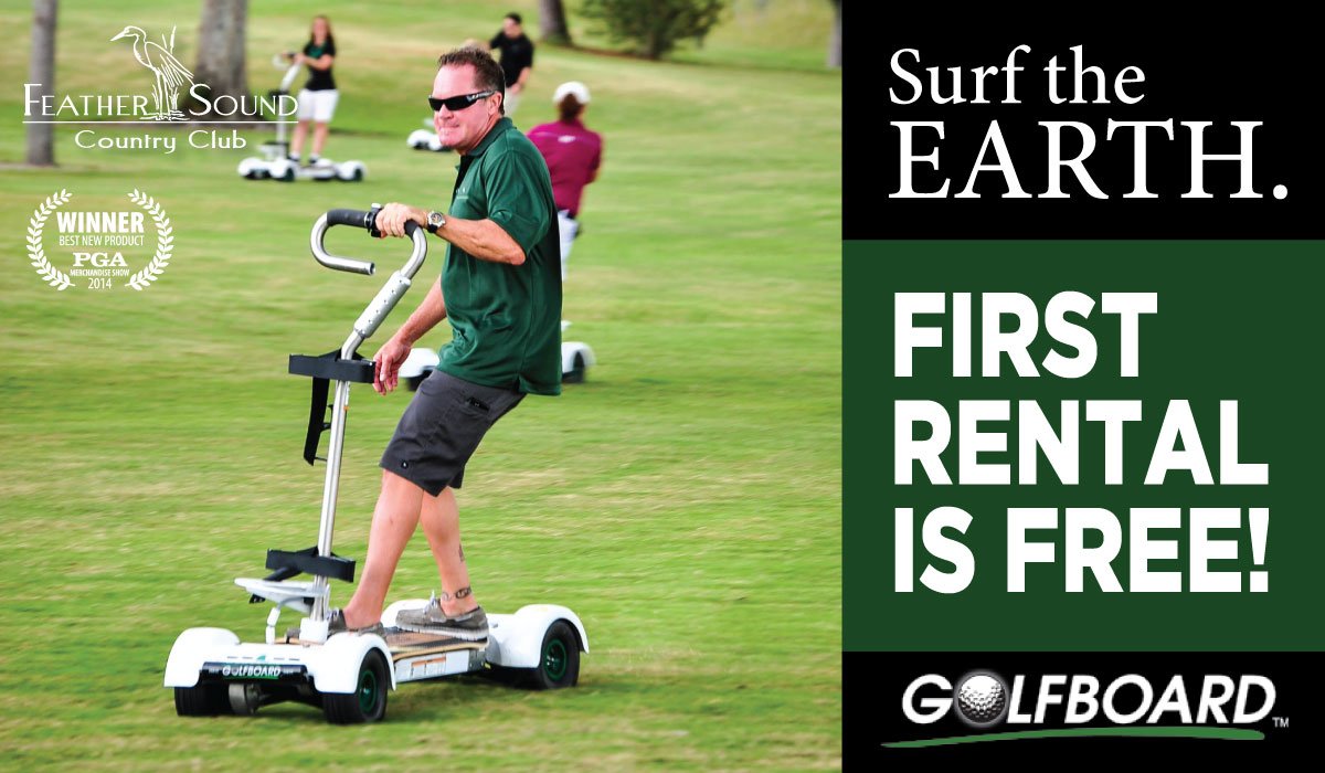 FEATHERSOUND_CC's tweet photo. Looking for something fun to do? Try out our Golf Boards. Your first rental is on us. Enjoy! https://t.co/UyW2mdUQvF