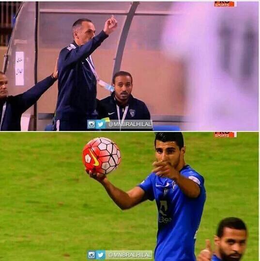 _____L57's tweet photo. في الهلال فقط هناك قائد وهناك ياسر لقطة للتاريخ من محبوب الهلاليين الف مبروك الفوز والصداره ياشقرديه 💙
#الهلال_هجر https://t.co/F1uFlxy3ZX