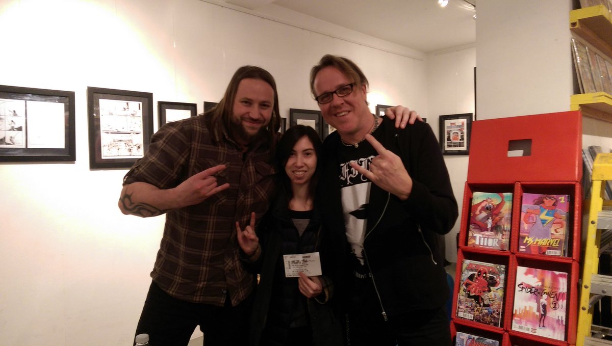 lrusrus's tweet image. Met Burton C. Bell from Fear Factory today, amazeballs!!!