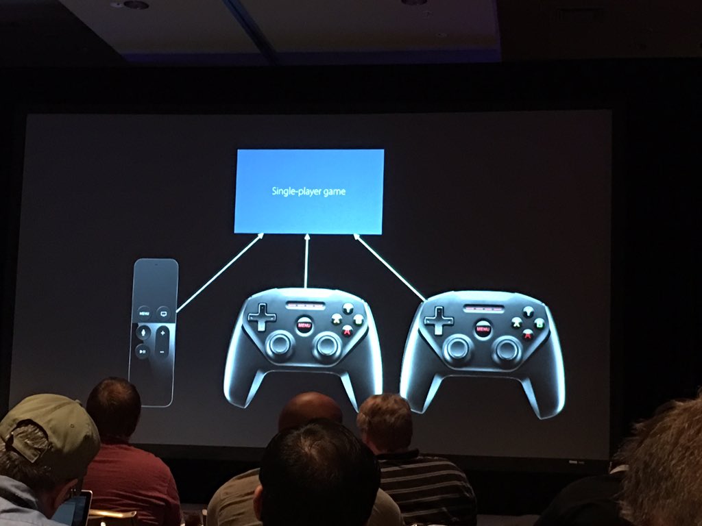 stucarney's tweet image. #AppleTVTechTalks #tvOSTechTalks - max controllers supported