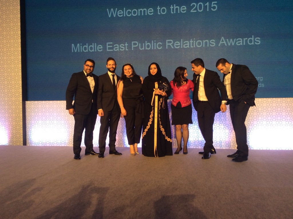 MEPRA_org's tweet photo. In the category "best launch event" we give you @FourCommsGulf ! #meprawards https://t.co/JyHm5xkBc1