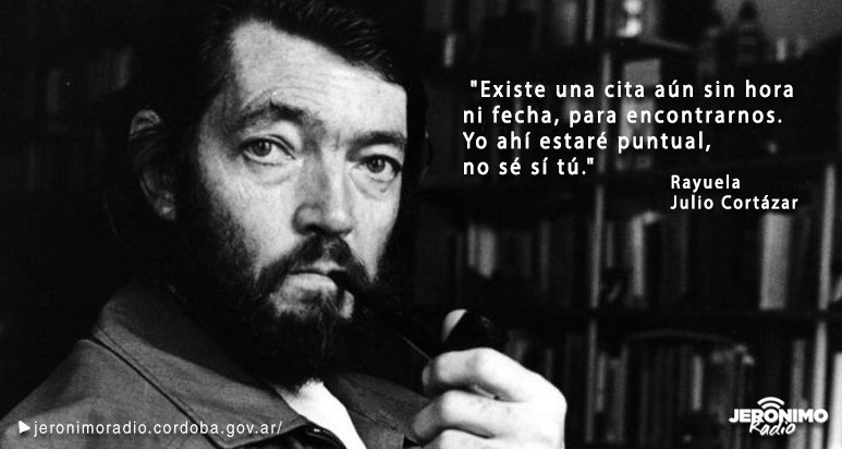 Jerocba's tweet photo. #FrasesGrandes
#JulioCortázar una de la grandes figuras de la literatura hispanoamericana del siglo XX. https://t.co/Fuln2aWRgL