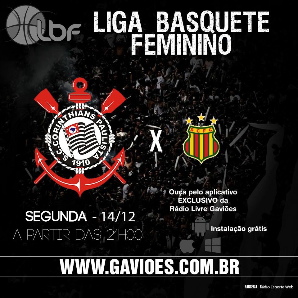gavioesoficial's tweet photo. Hoje tem Corinthians sim! #LNF2015 - Basquete Feminino https://t.co/fVzUQuzvCs