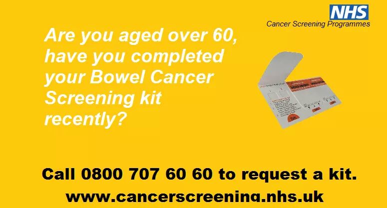 <a href="/BarnsleyRT60/">Barnsley Round Table</a> Please like and share our page, help us to raise awareness of Bowel Cancer Screening programme