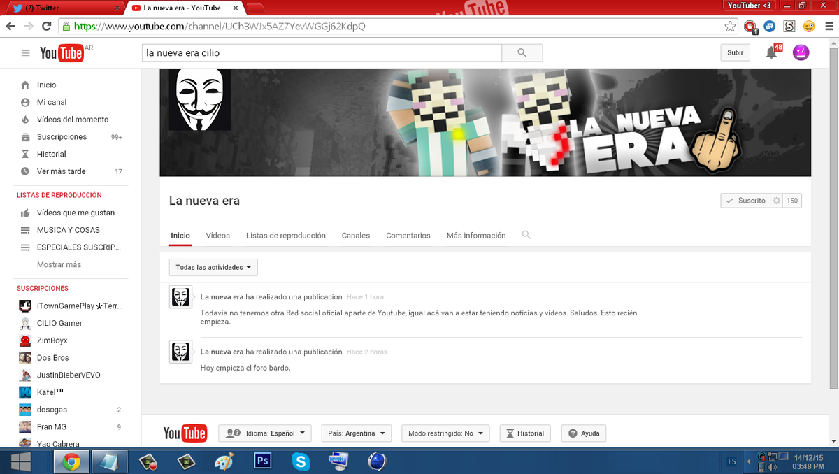 Zomber_Gaming's tweet photo. @CILIO_Gamer Yo Tambien Me Suscribi *-* 🙈🙈✌ https://t.co/BJgc4Lnhcf