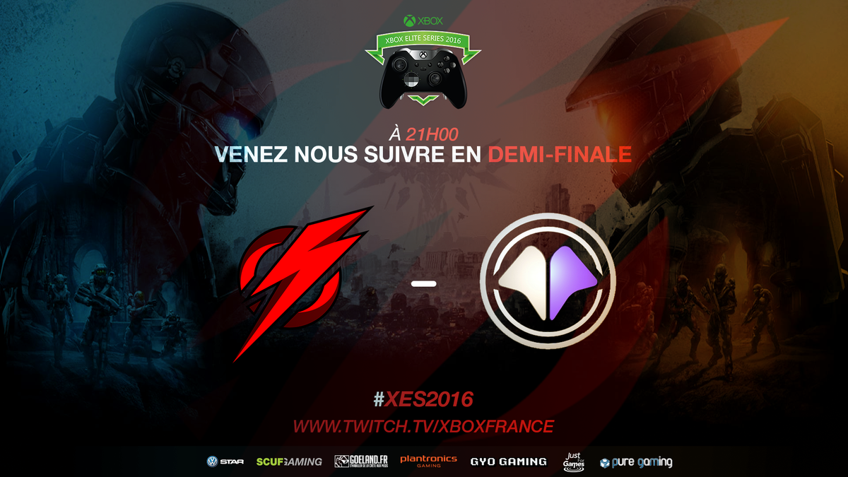 PulseFrench's tweet photo. Suivez nous dans cette demi-finale de la #Cup8  #XES2016 @ESLHalo @XboxFR ! Soutenez nous avec le #PuLseNation https://t.co/ZbI2oHiRFJ