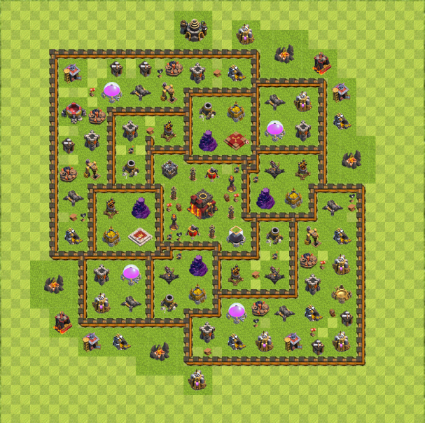 BUILDER_COC's tweet photo. TH10 WAR BASE #ClashOn https://t.co/yizKYqYMEy
