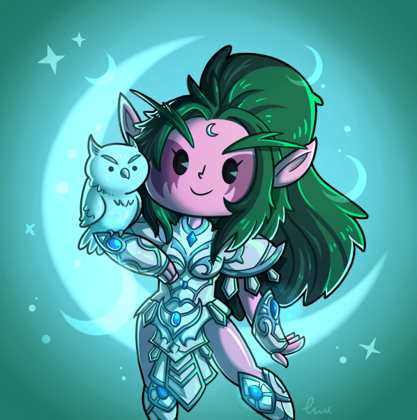 MDLune_'s tweet photo. Tyrande, the Night Elves' most deadly warrior. @BlizzHeroes #heroesofthestorm https://t.co/Uz5Z7eZAzp