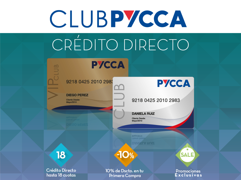 AlmacenesPycca's tweet photo. Disfruta los beneficios que solo tu tarjeta @ClubPycca brinda a sus socios. #CreditoDirectoPycca https://t.co/GUkRrHlvgn