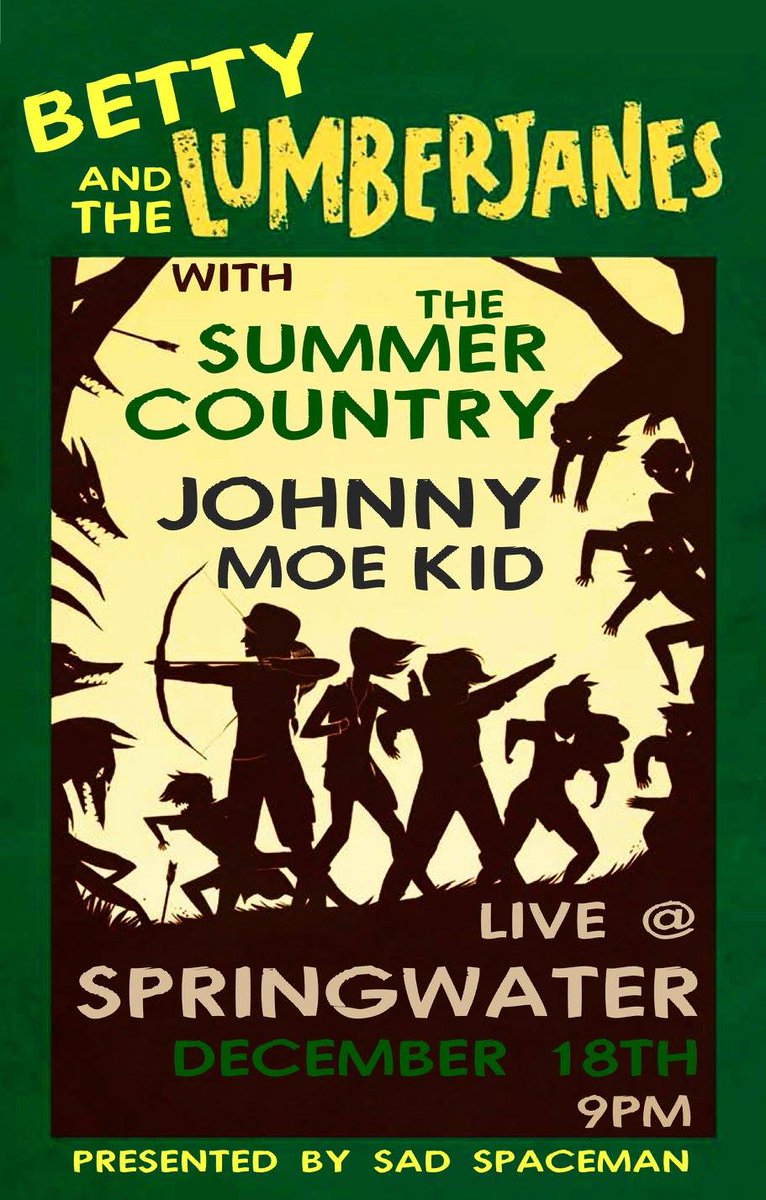 BLJmusic's tweet photo. We're playing @SpringwaterNash this Friday with @JohnnyMoeKid and The Summer Country! 9pm. $5. 21+. #Nashville https://t.co/u6fASB5LHz