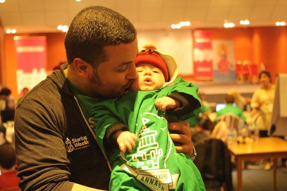chouaibattoui's tweet photo. The youngest Startup Weekend Participant ever ! #baby #attendee #StartupWeekend #SWAnnaba https://t.co/Xtl65Bp8xW