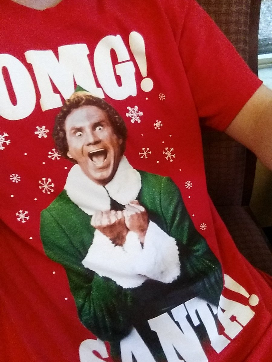 AlmightyCmoney's tweet photo. At the dentist with buddy the elf lol https://t.co/mFAanRQLyC